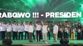 Perayaan Milad ke-25 PBB yang digelar di ICE BSD, Tangerang, Minggu, 30 Juli 2023. (Dok. Tim Media Prabowo) 
