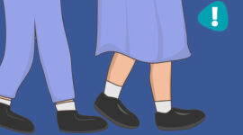 Kebijakan Sekolah Membuat Harga Seragam Melambung Tidak Wajar. (Dok. Helloidn.com/M. Rifai Azhari)
