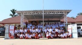 YCAB Foundation, bersama dengan Yayasan Pundi Amal Peduli Kasih dan RANS Entertainment melaksanakan serah terima donasi untuk sarana penunjang pendidikan kepada empat sekolah terdampak gempa di Cianjur.