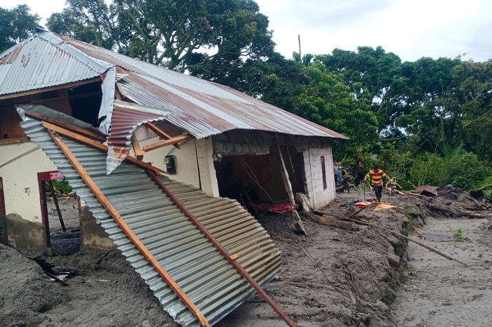 Bencana Banjir yang Landa Kabupaten Samosir. (Dok. BPBD Kabupaten Samosir)

